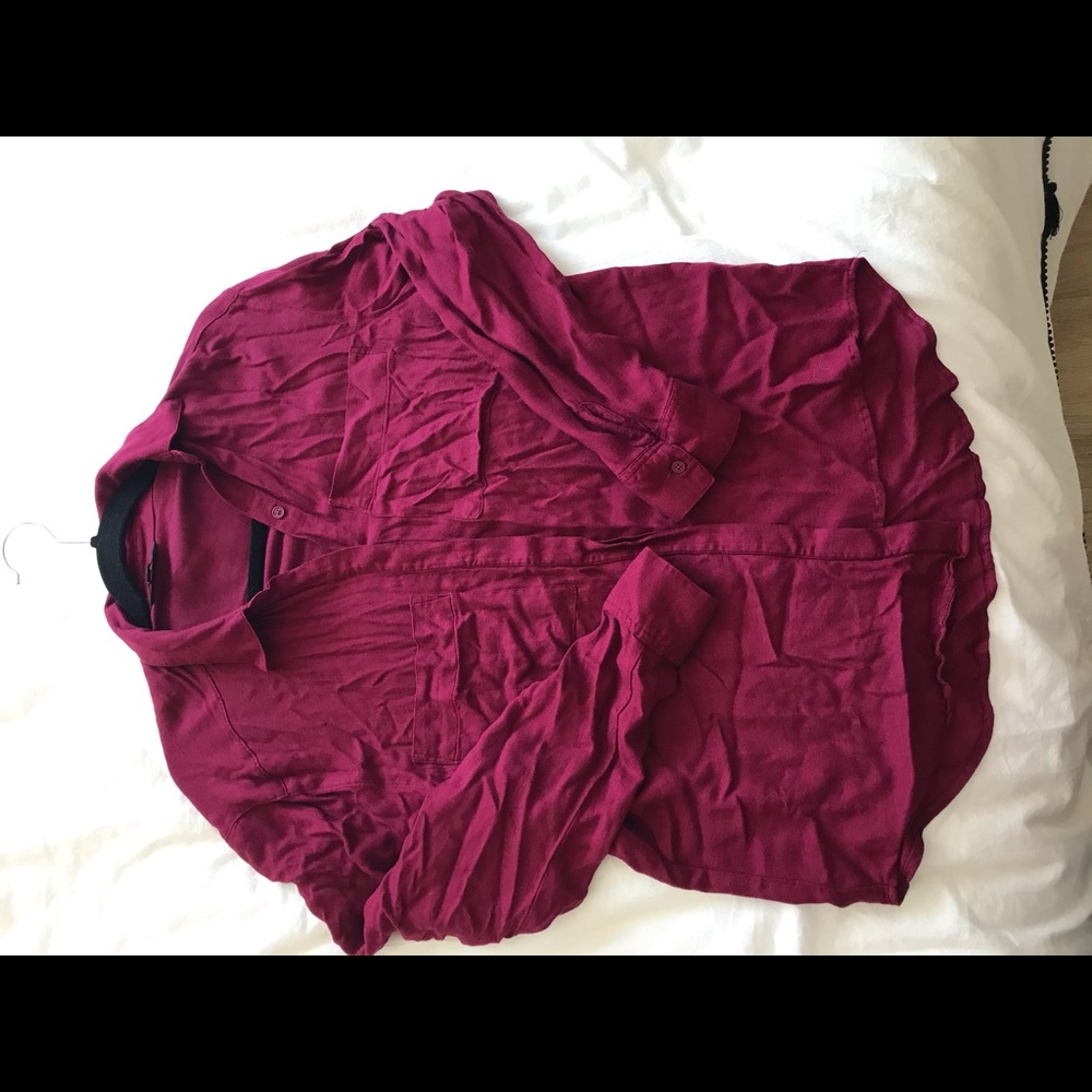 Berry express button up